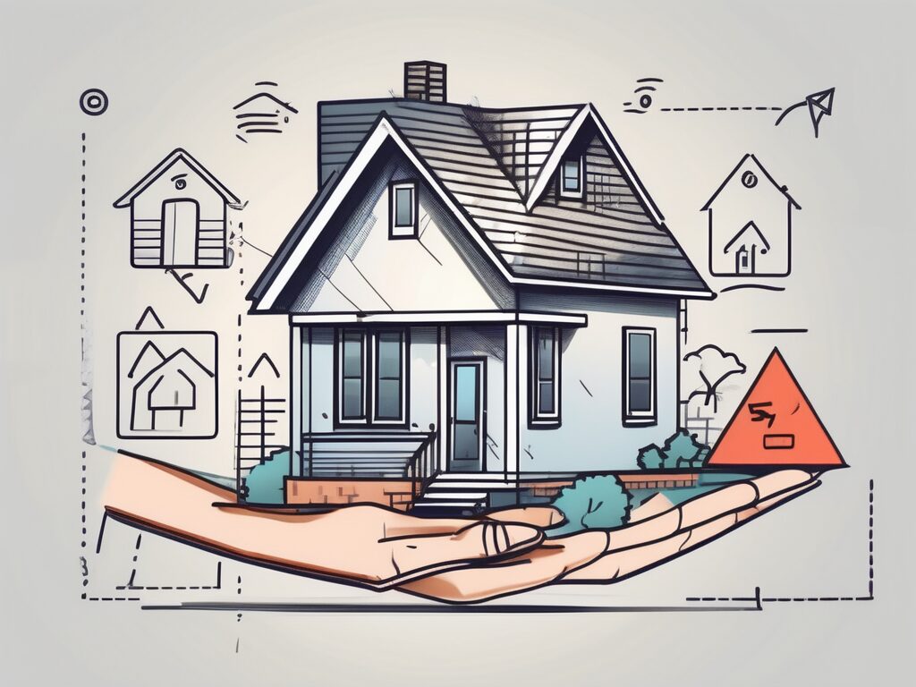 A house with a price tag attached