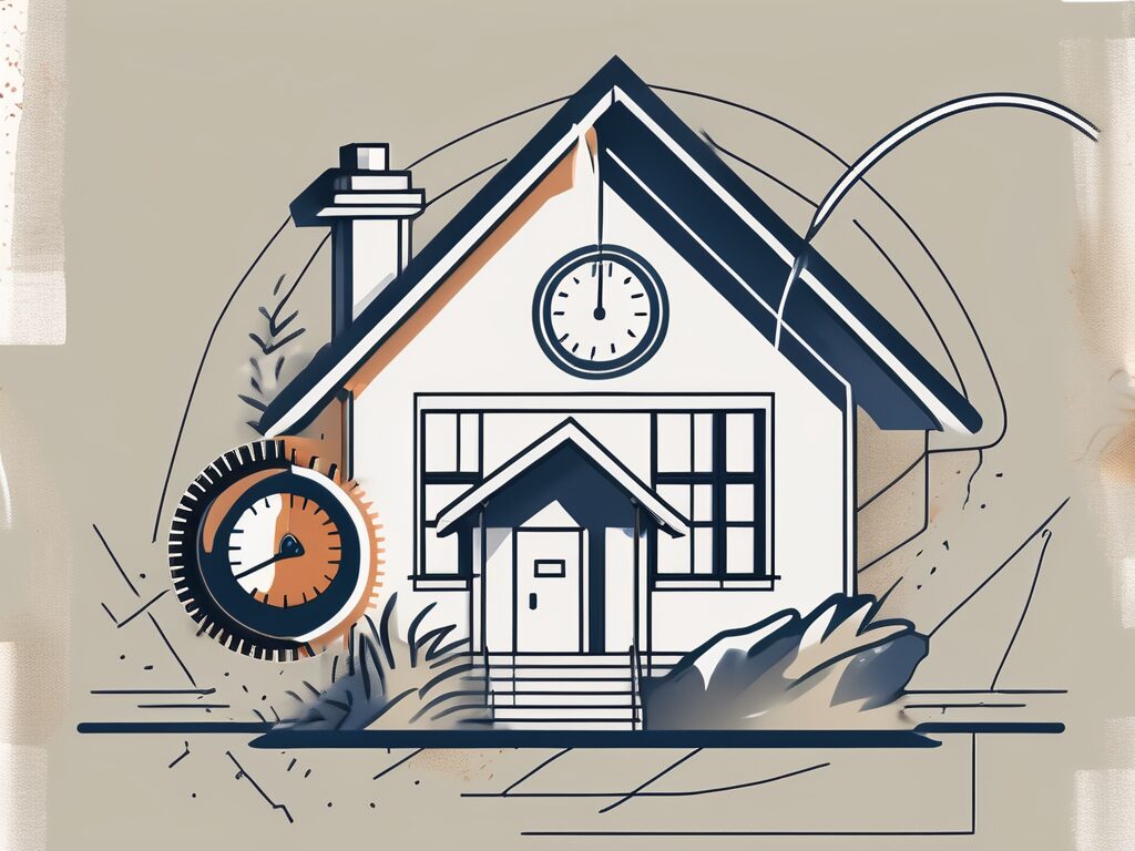 A house in davie with a price tag hanging off it