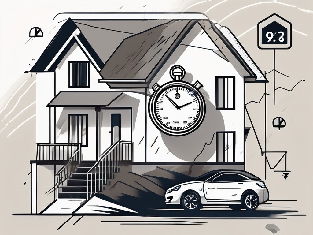 A house in haines city with a price tag hanging off it