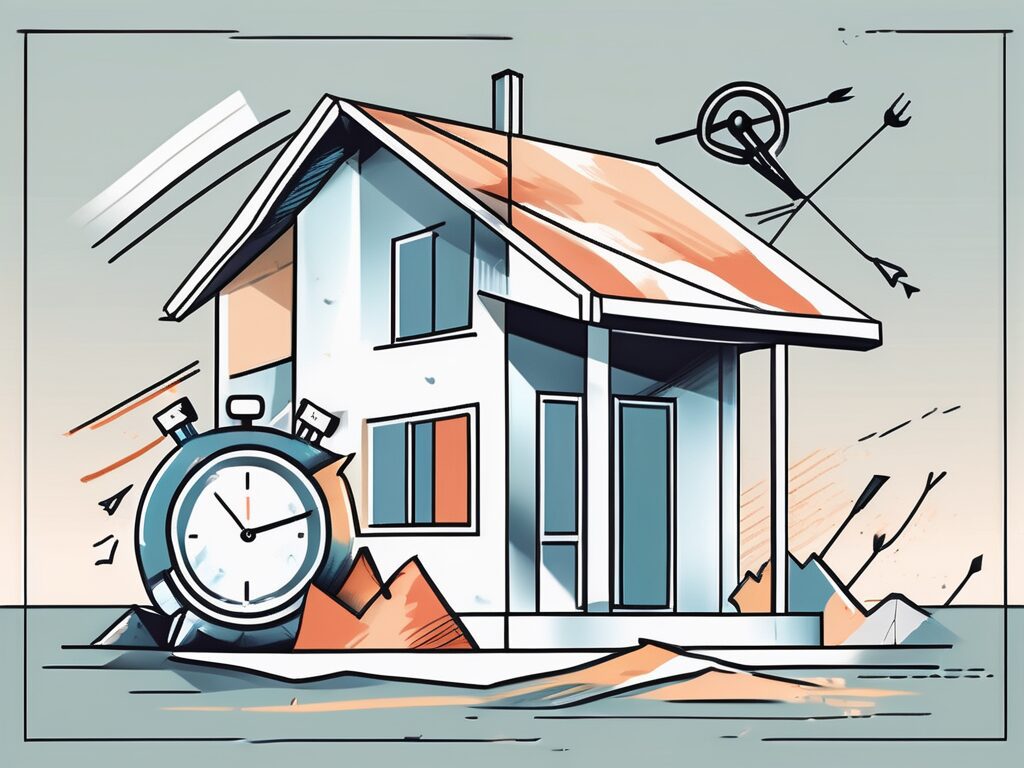 A house in margate with a price tag attached to it