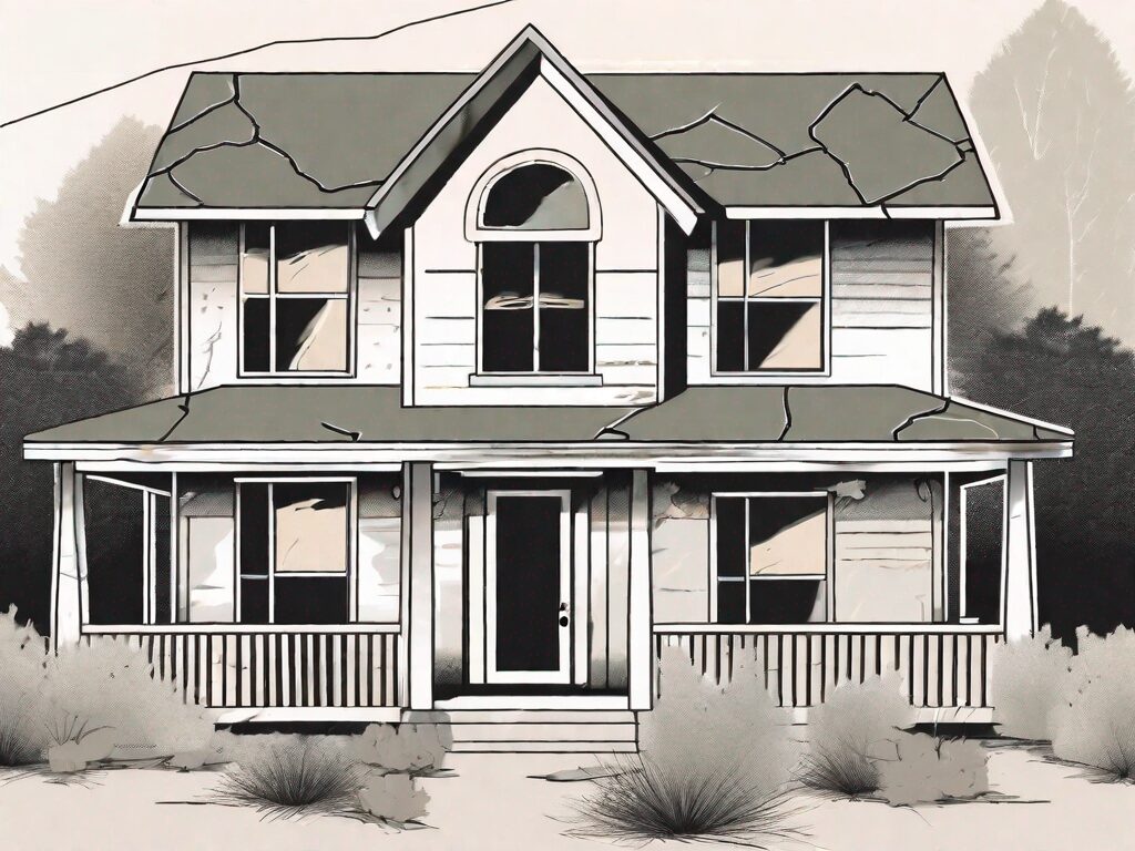 A house in nevada with a 'for sale' sign in the front