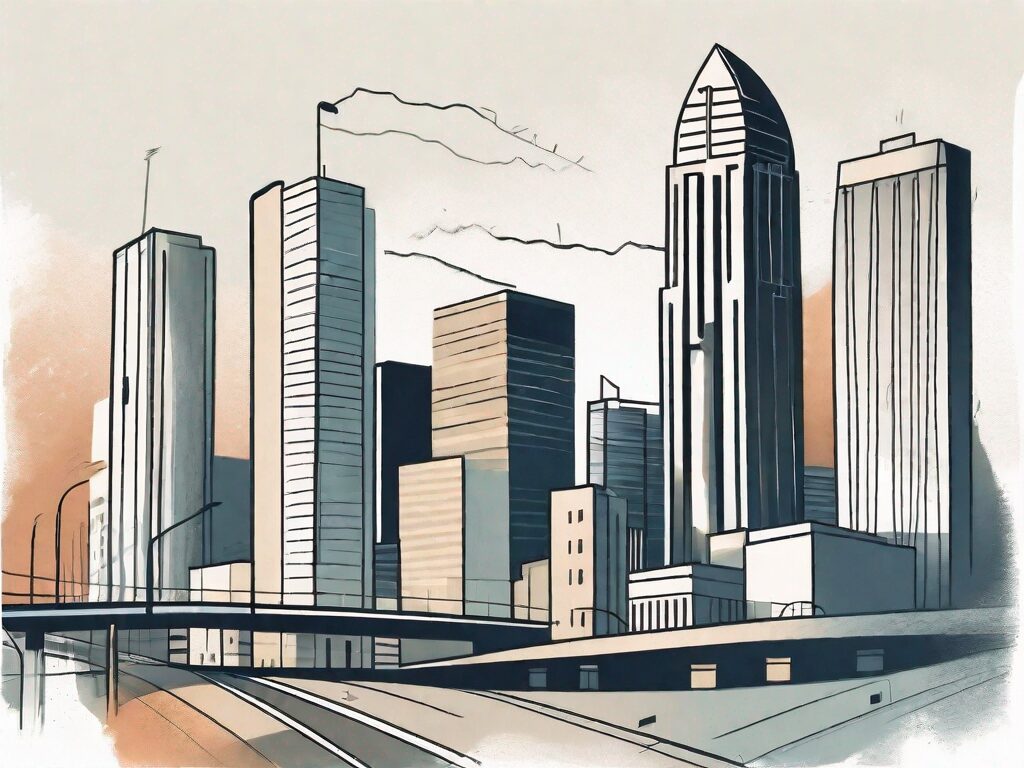 A cityscape of tulsa