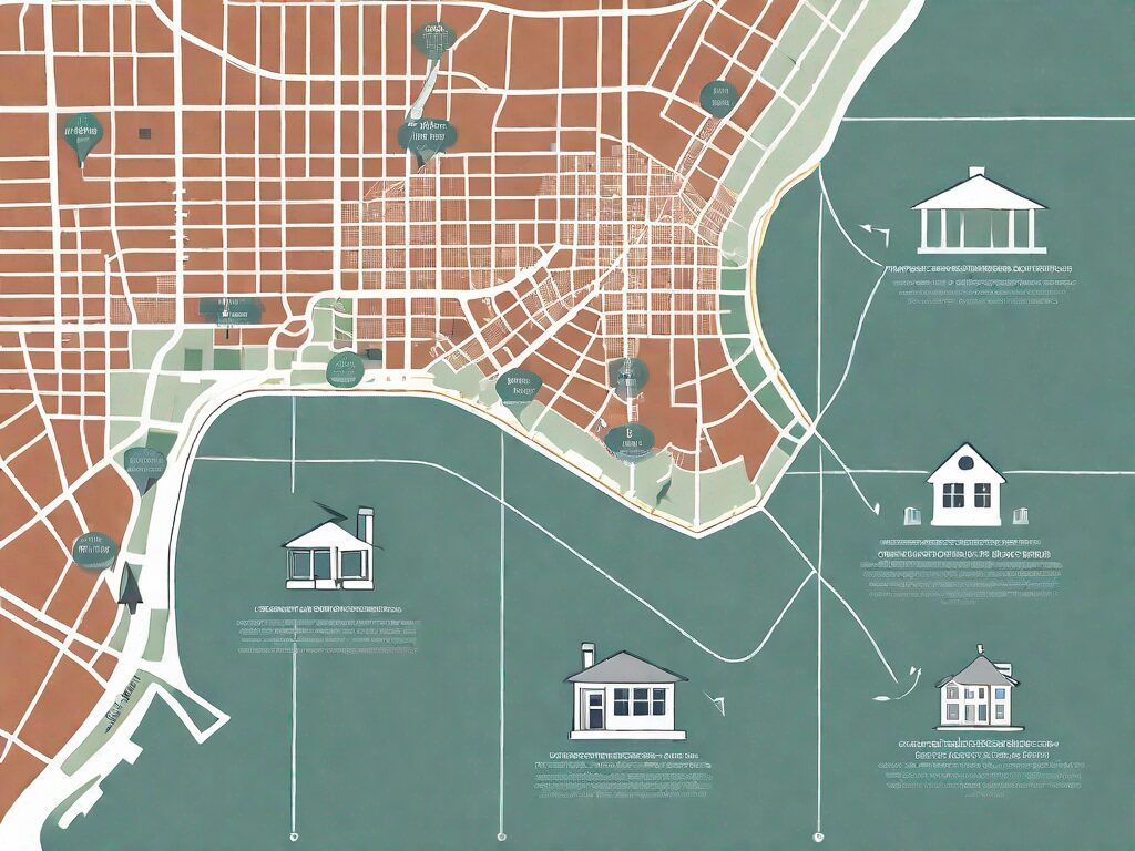 A map of jacksonville