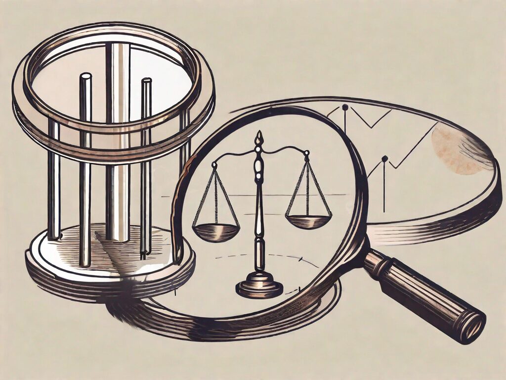 A magnifying glass revealing the structure of a flat-fee group