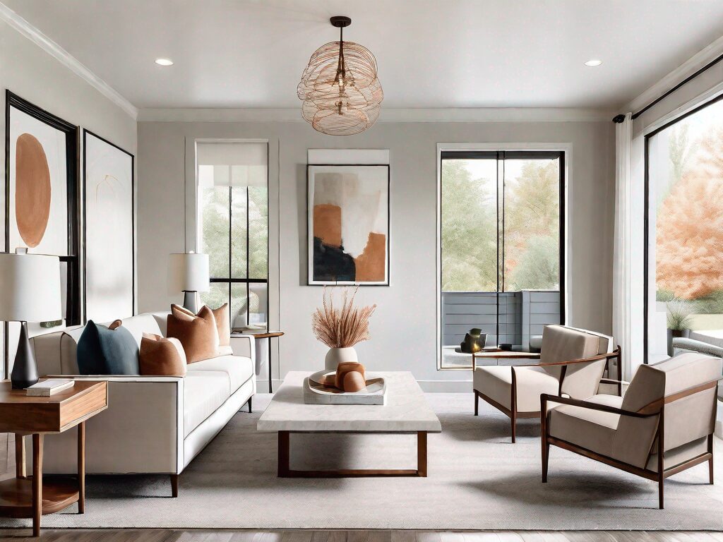A beautifully staged home interior in nashville