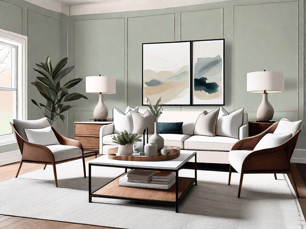 A beautifully staged home interior in kentucky