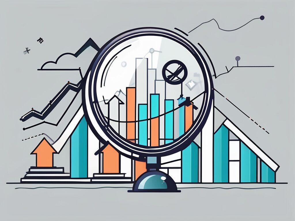 A housing market graph with a rollercoaster-like trend for 2021