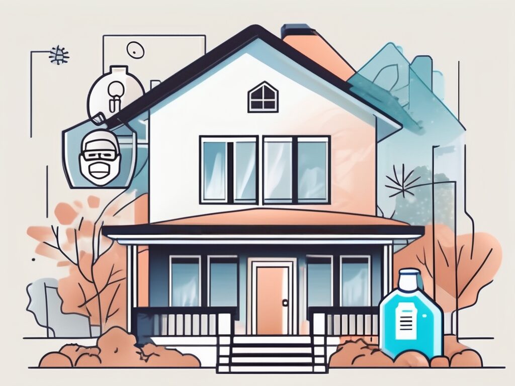 A house with a sold sign in the front yard