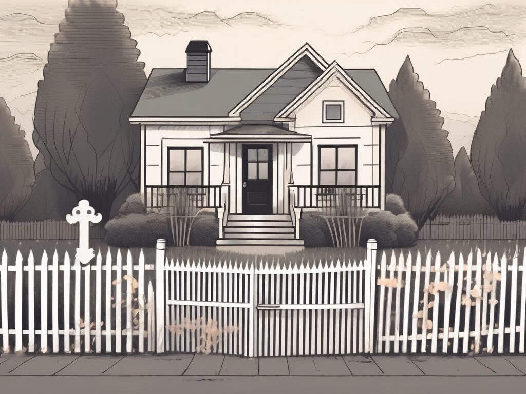 A cozy house with a sold sign in the front yard