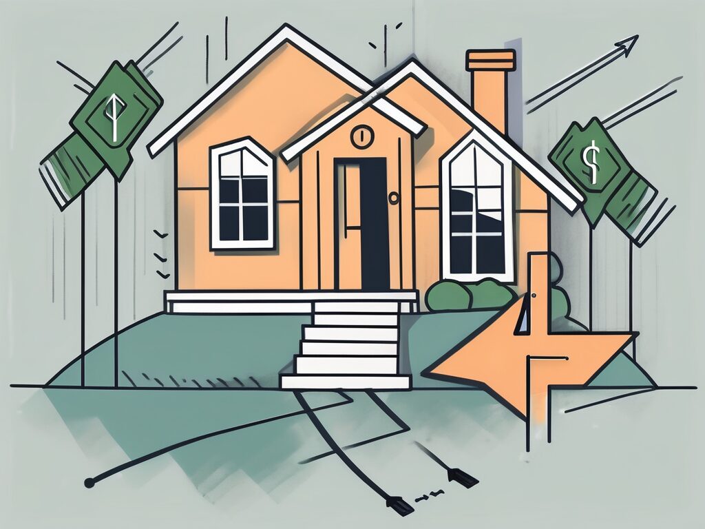 A house with a price tag attached