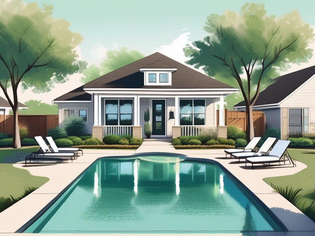 A picturesque 55+ community in texas