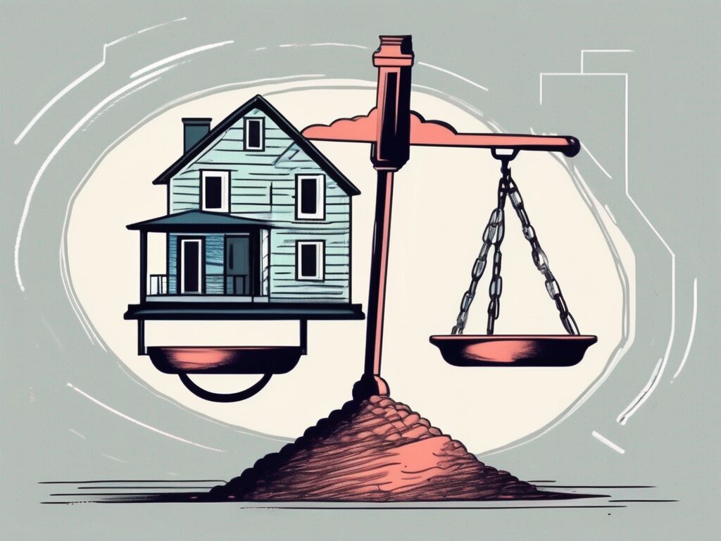 A house with a price tag attached