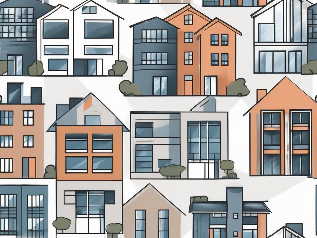 Different types of buildings