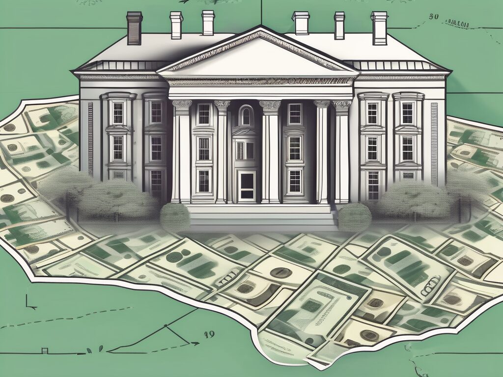 A detailed map of georgia