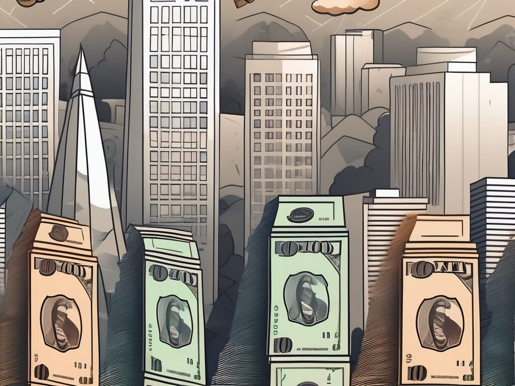 A san francisco cityscape with a prominent house in the foreground