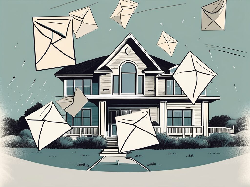 A house with a large