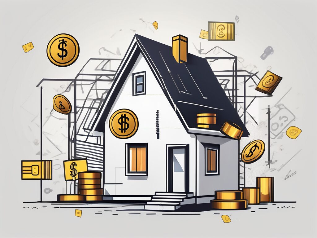 A house with a price tag attached