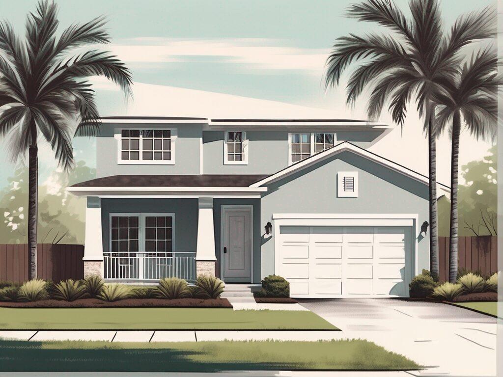 An attractive home in cooper city with well-maintained landscaping