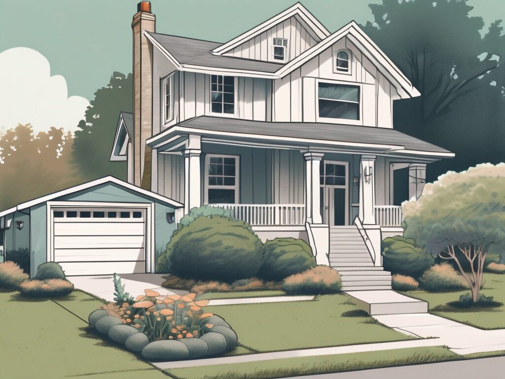 A charming house in yankeetown with a well-manicured lawn