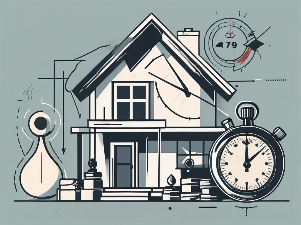 A house in clearwater with a price tag hanging off it