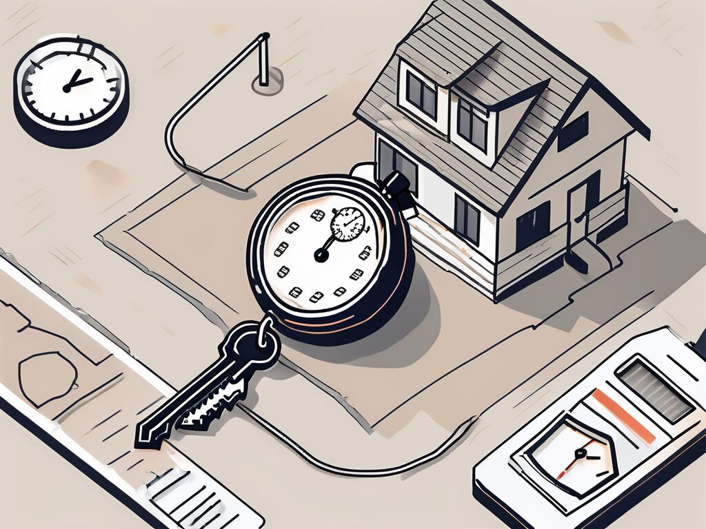 A house in glen ridge with a price tag hanging off it