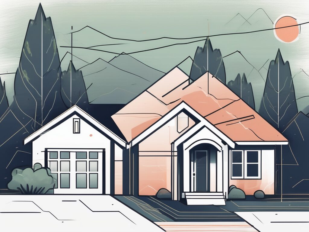 A house with a price tag in gainesville's landscape