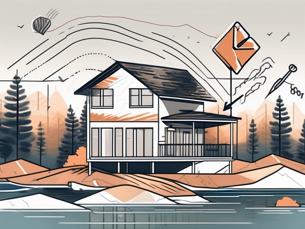 A house on the shores of lake hamilton with a price tag attached to it