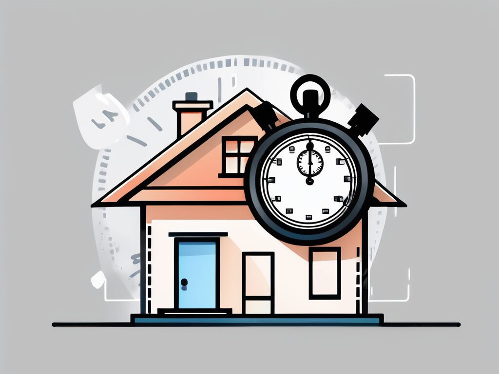 A house in lauderdale lakes with a price tag hanging off it