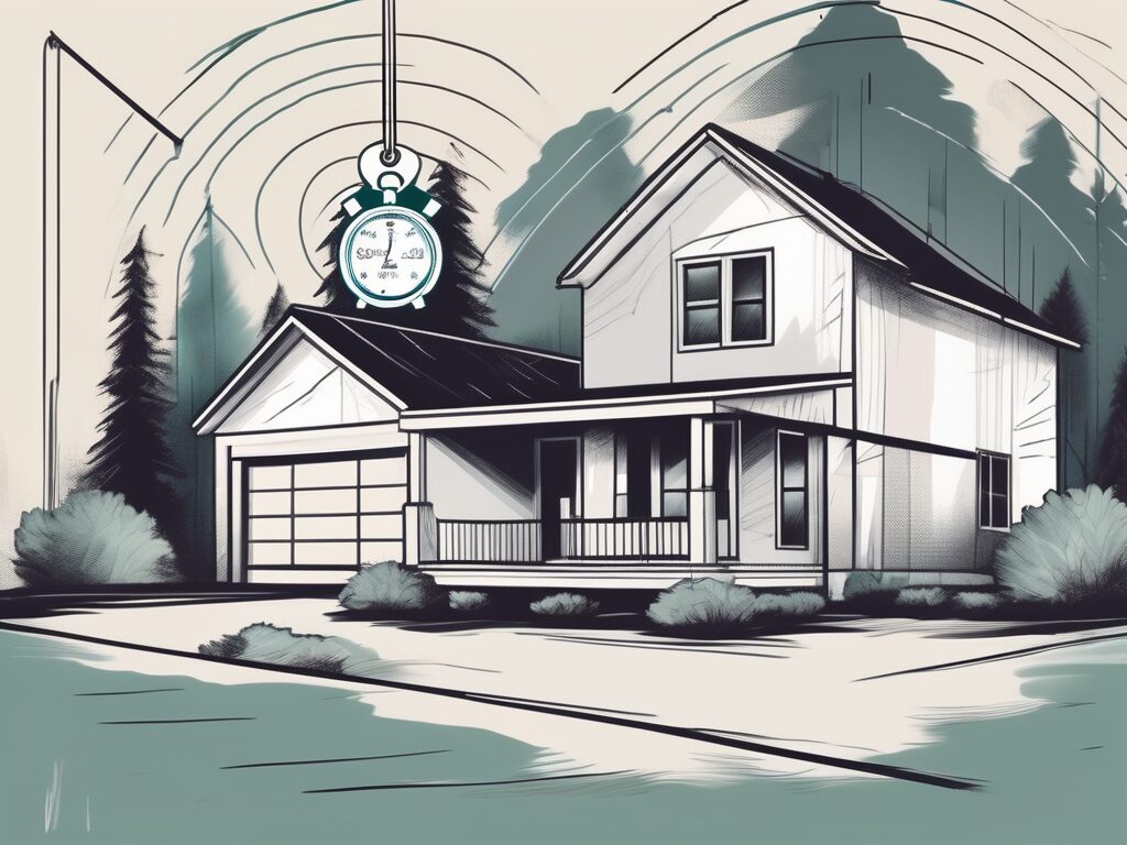 A house in longwood with a price tag hanging from it