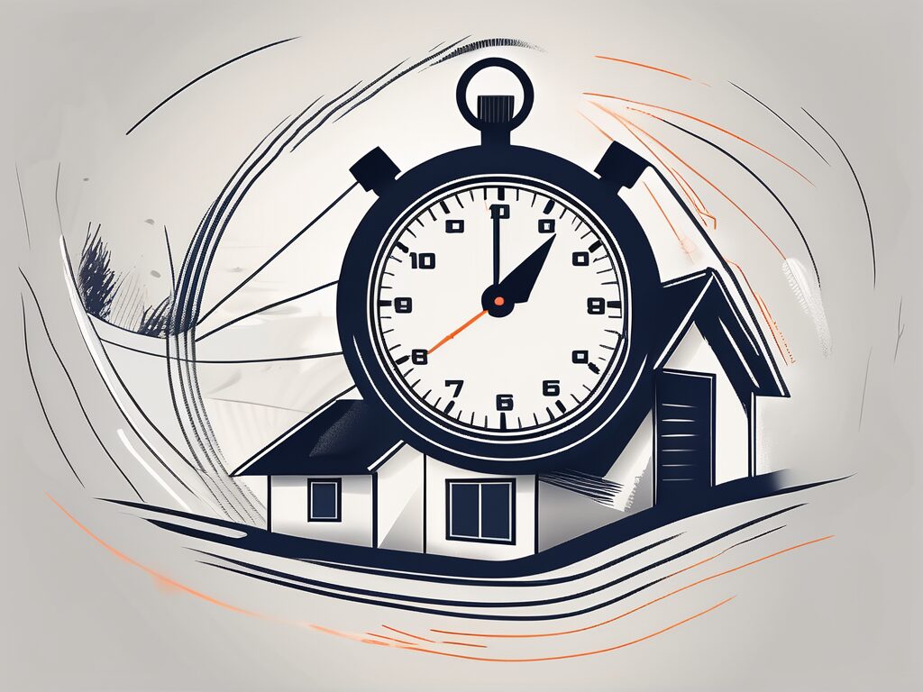 A home in tallahassee with a price tag hanging off it