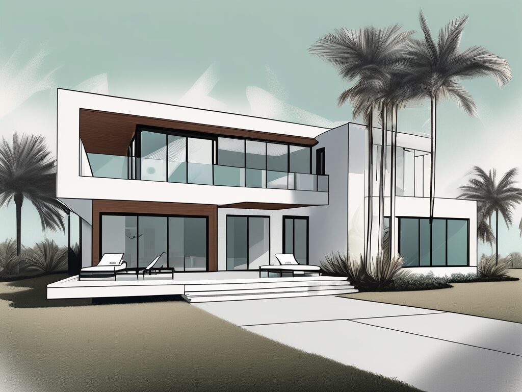 A modern home in briny breezes