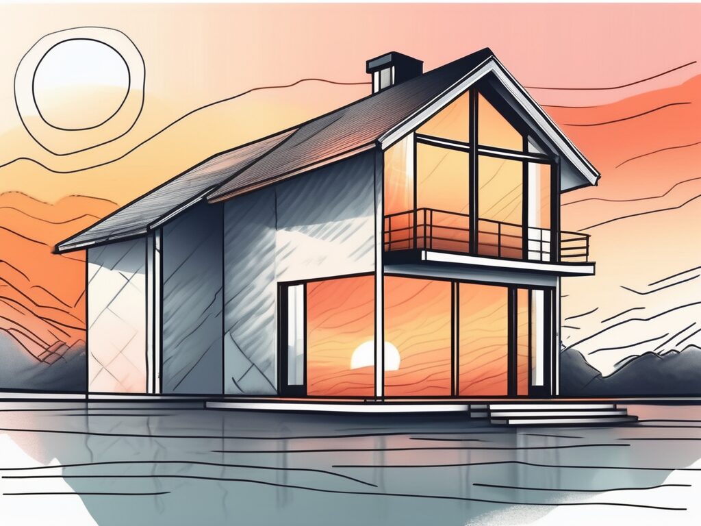 A house with a price tag attached