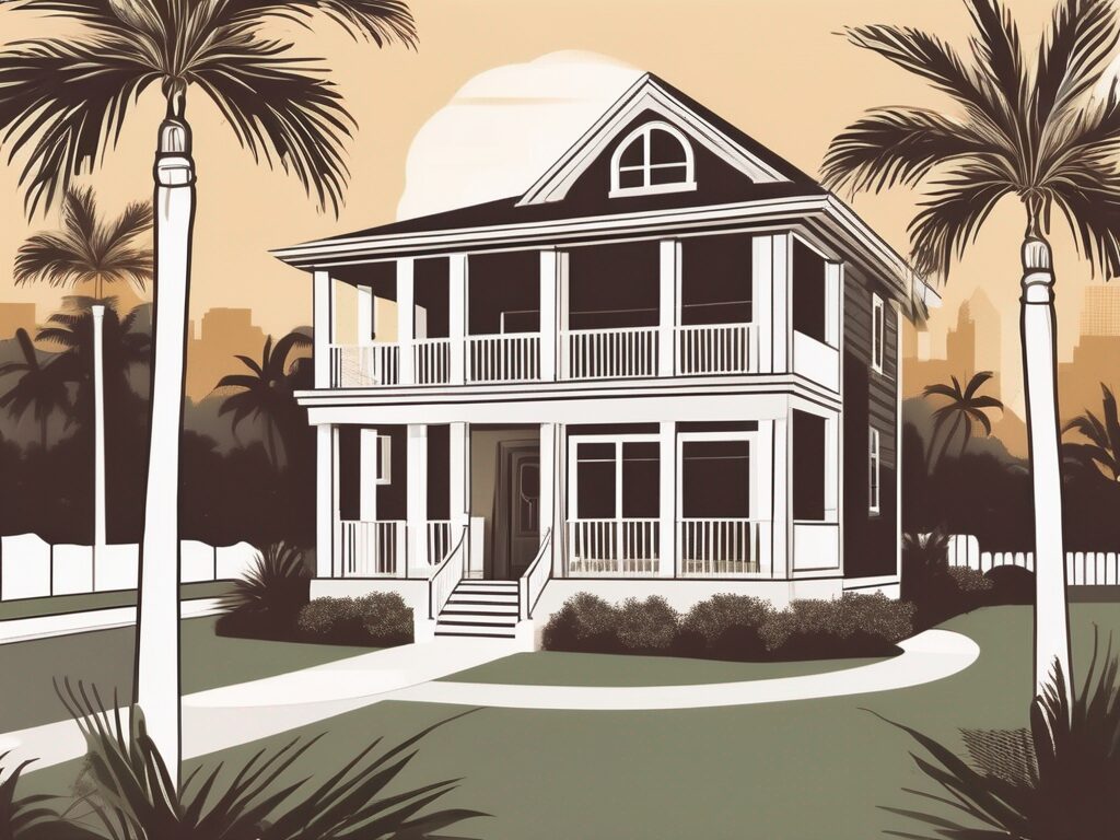 A charming house with a "sold" sign in the front yard