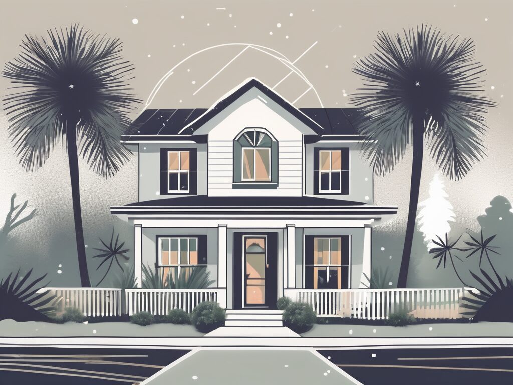 A cozy home in winter springs