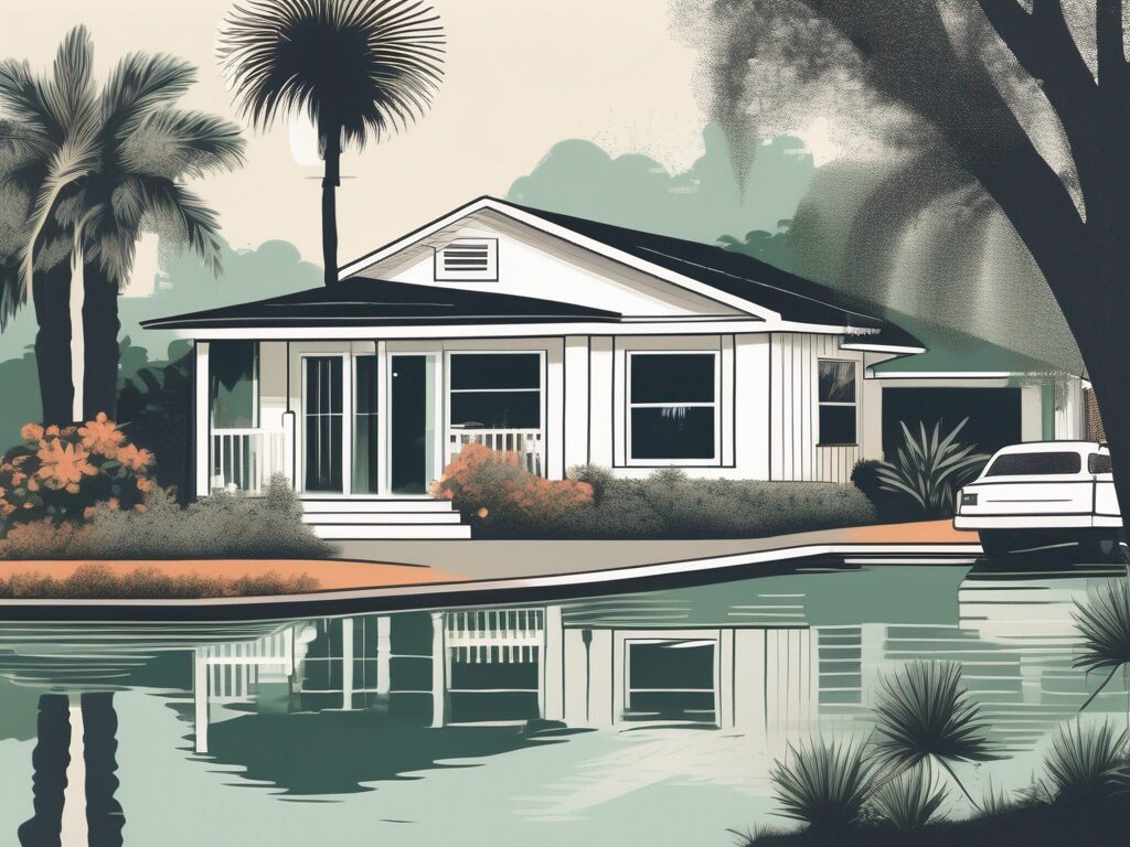 A picturesque suburban house in crystal river