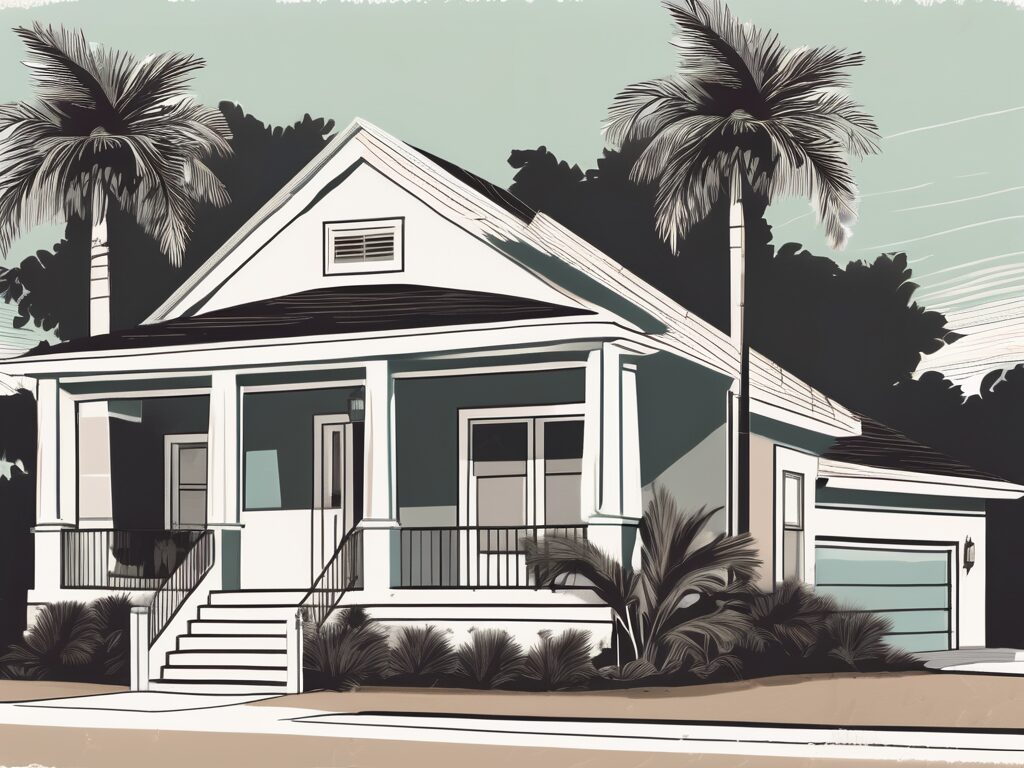 A traditional home in bradenton