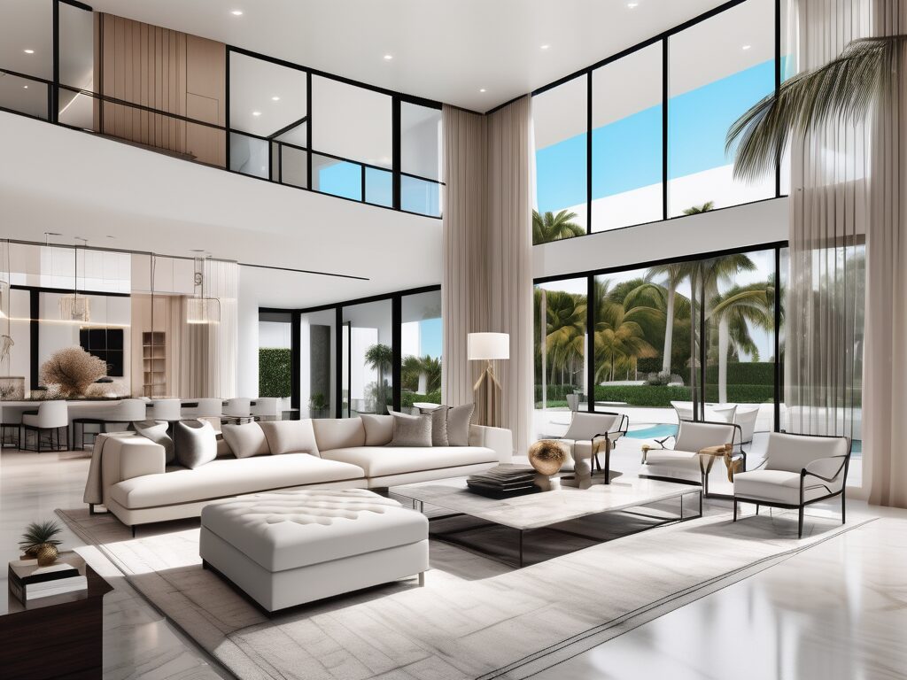 A luxurious home in bal harbour