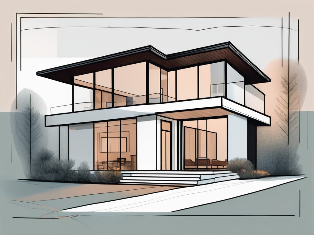 A modern home in bascom