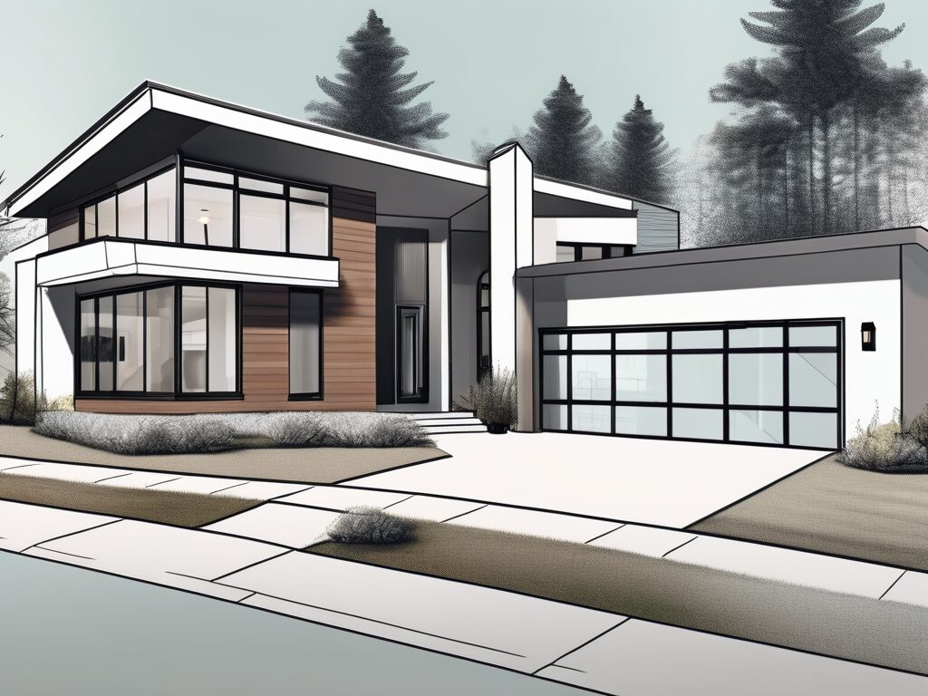 A modern home in belleview