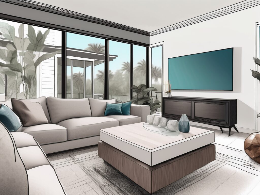 A modern home in coconut creek