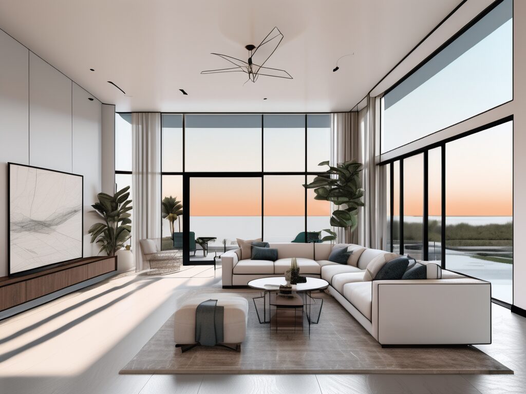 A modern home in daytona beach