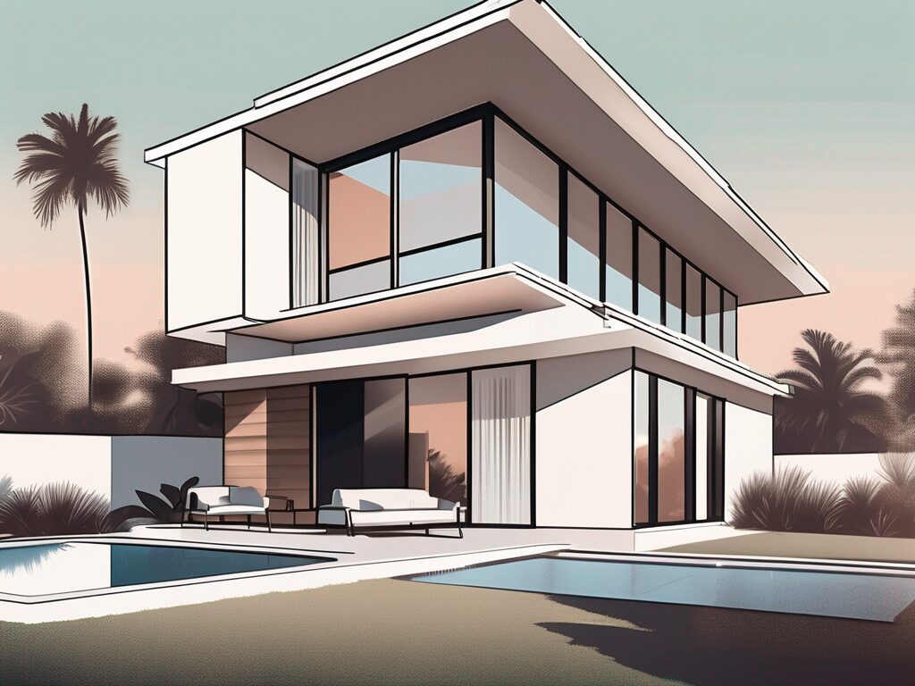 A modern home in estero