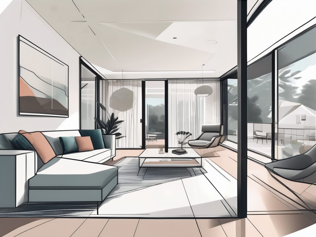 A modern home in graceville