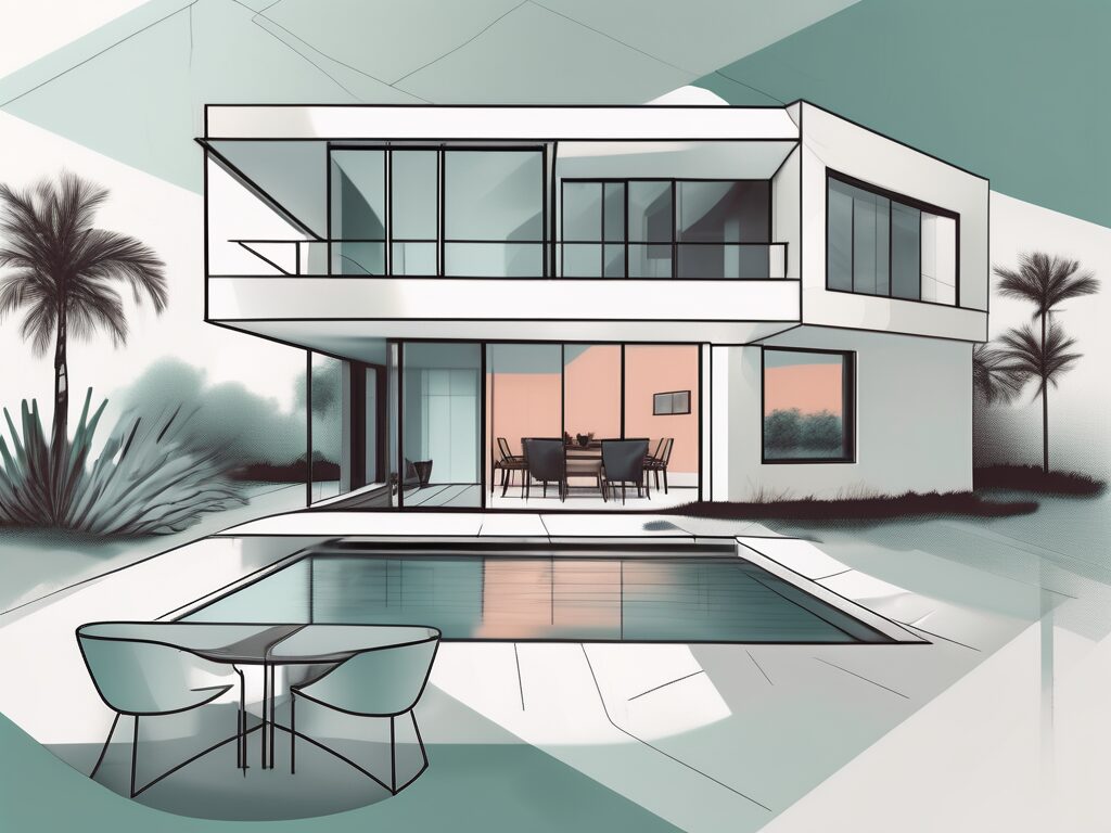 A modern home in lake wales surrounded by virtual reality goggles