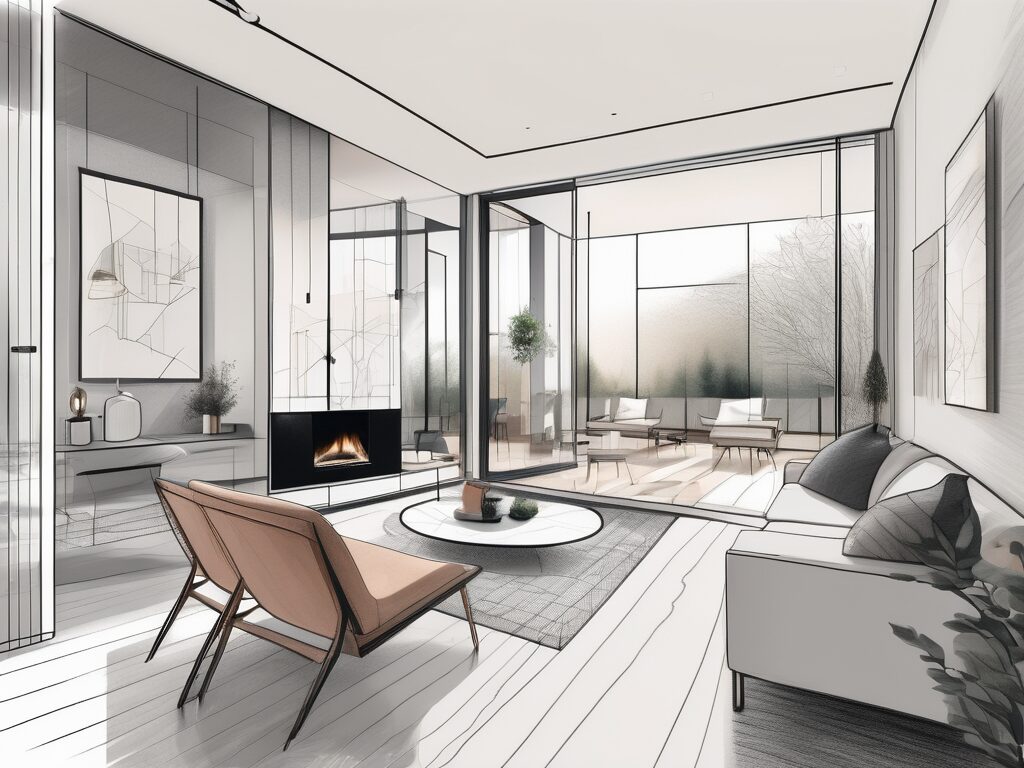 A modern home in paxton