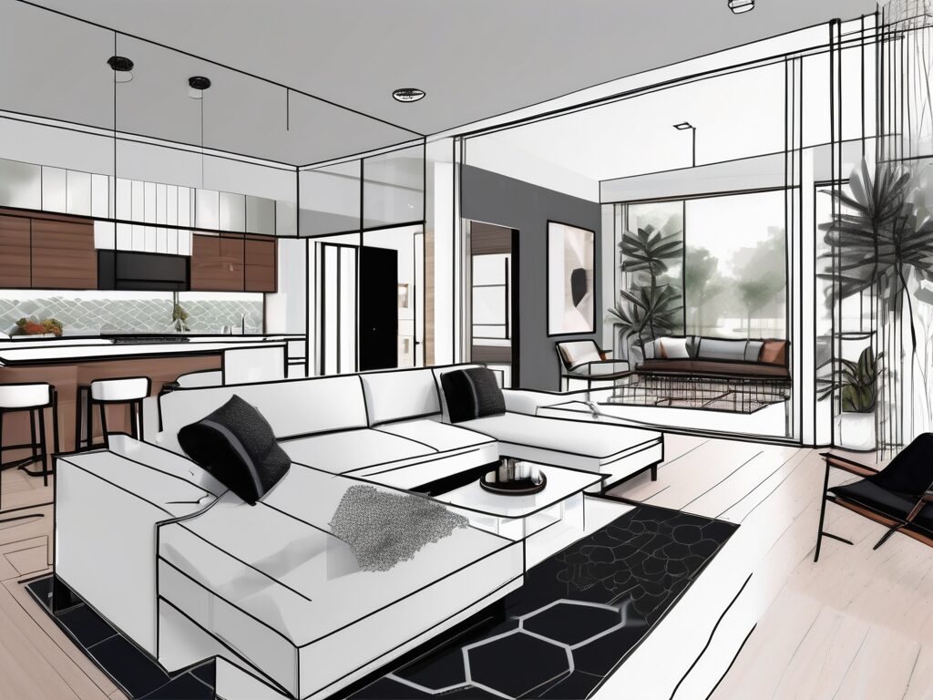 A modern home in tamarac