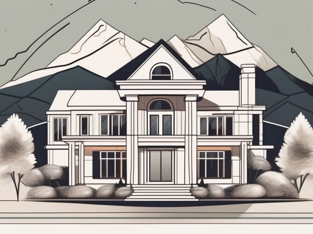 A magnet pulling in various symbols of luxury homes