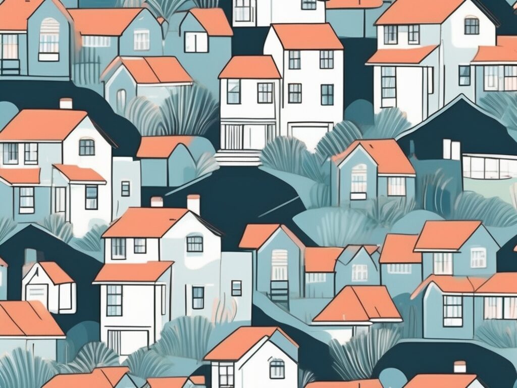 A magnet attracting stylized