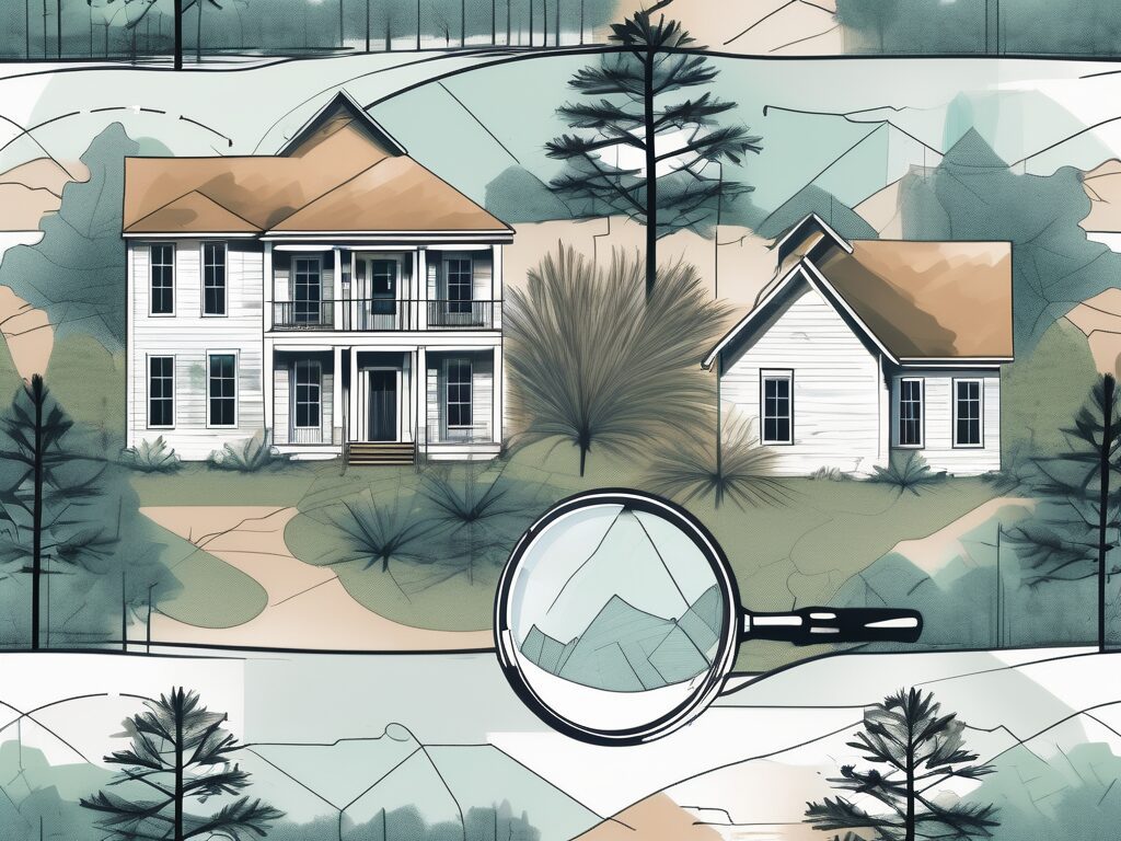 A picturesque defuniak springs landscape featuring attractive homes