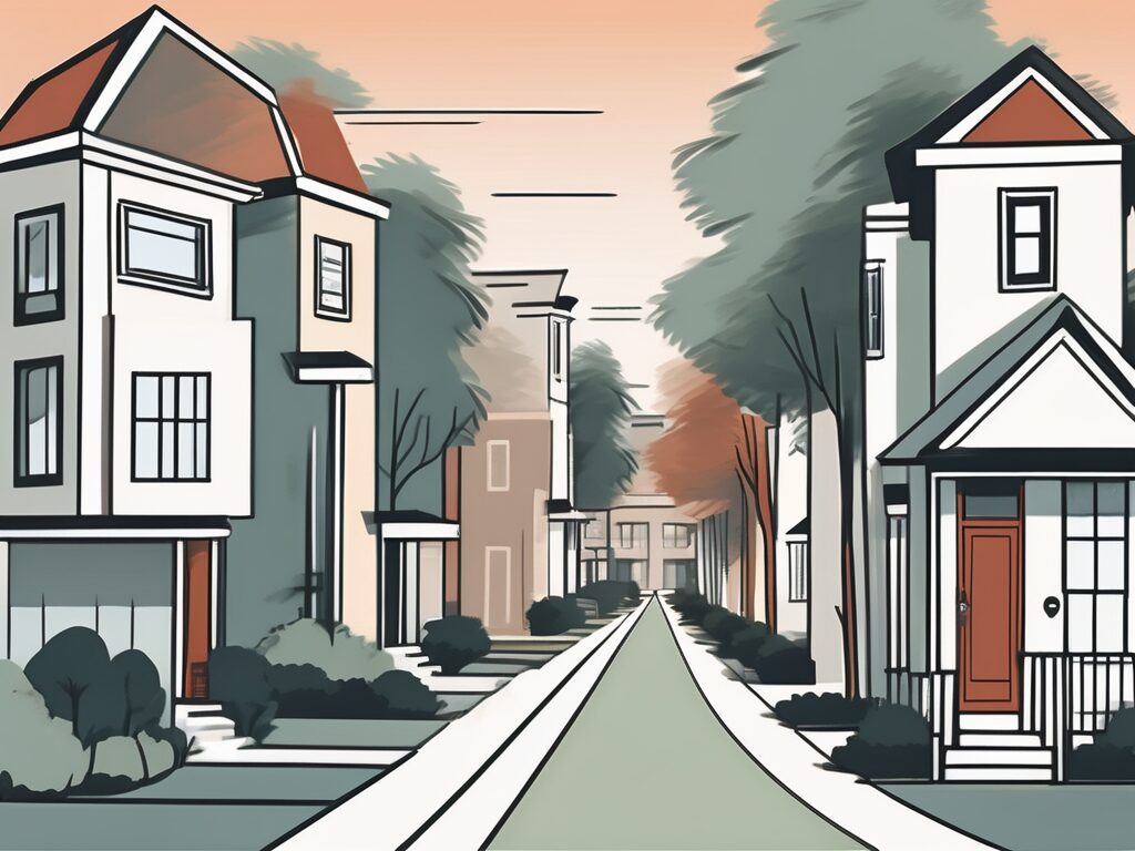 An attractive newberry neighborhood with various homes